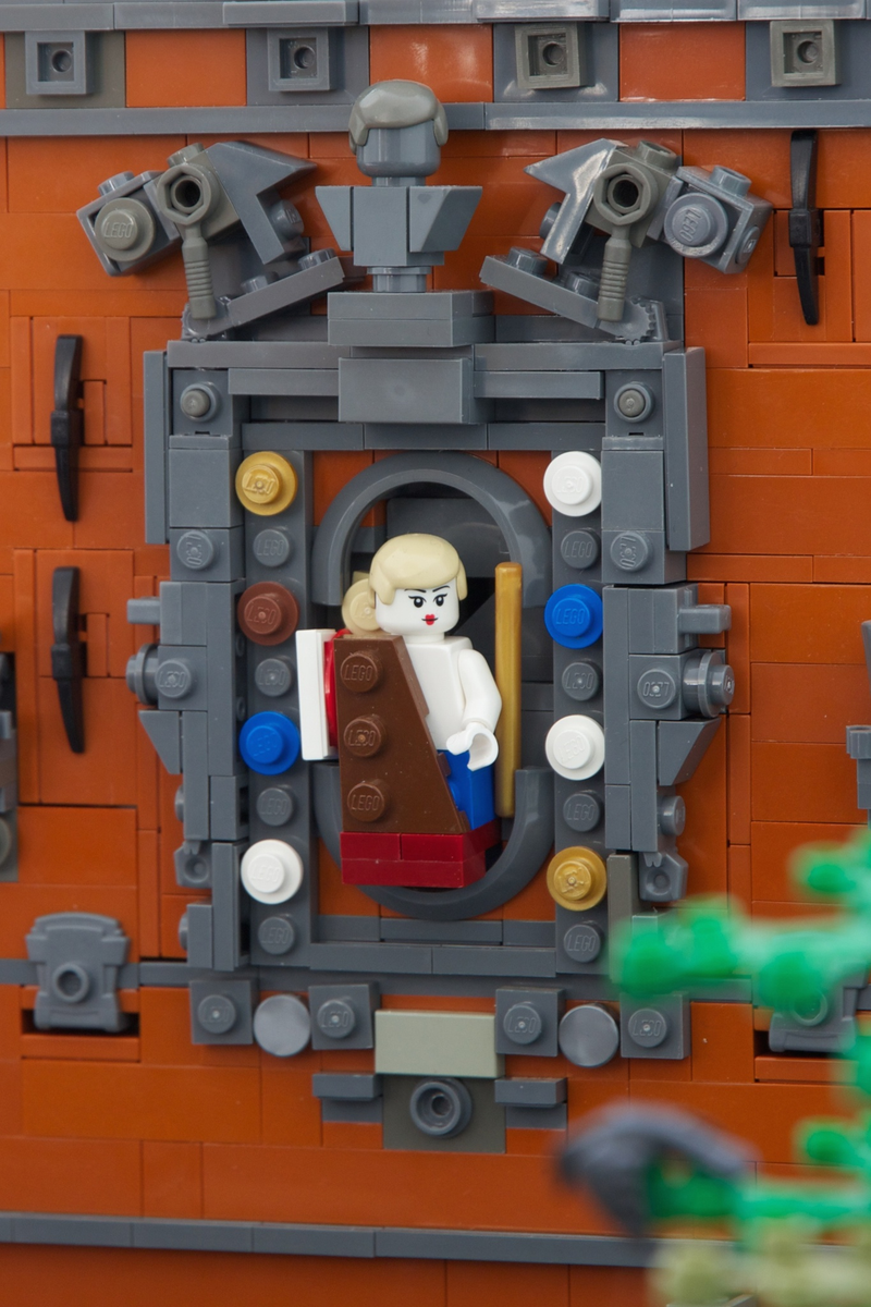 Illustration for article titled Check out this amazing Lego recreation of Groothoofdspoort